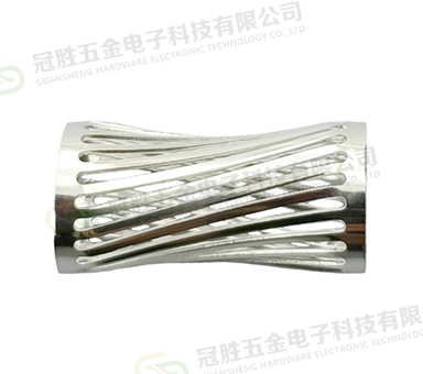 冲压铜扭圆线圈网格端子